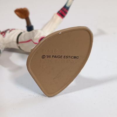 LOT 72B: Sports Illustrated Pewter Frank Thomas Figurine, McFarlane Toys Curt Schilling, Hasbro Starting Lineup Ken Griffey Jr & More