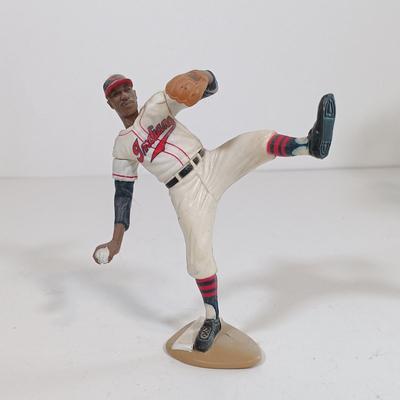LOT 72B: Sports Illustrated Pewter Frank Thomas Figurine, McFarlane Toys Curt Schilling, Hasbro Starting Lineup Ken Griffey Jr & More