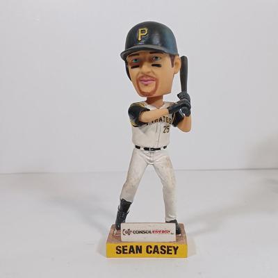 LOT 72B: Sports Illustrated Pewter Frank Thomas Figurine, McFarlane Toys Curt Schilling, Hasbro Starting Lineup Ken Griffey Jr & More