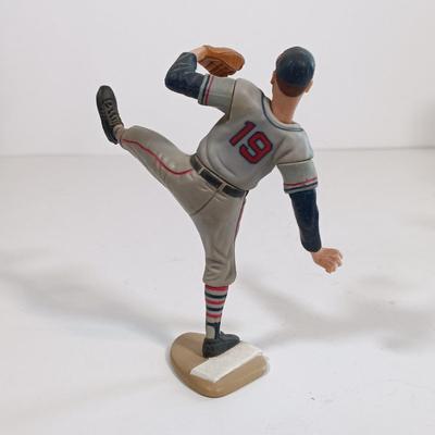 LOT 72B: Sports Illustrated Pewter Frank Thomas Figurine, McFarlane Toys Curt Schilling, Hasbro Starting Lineup Ken Griffey Jr & More