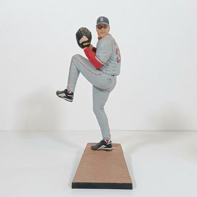 LOT 72B: Sports Illustrated Pewter Frank Thomas Figurine, McFarlane Toys Curt Schilling, Hasbro Starting Lineup Ken Griffey Jr & More