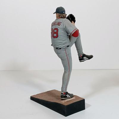 LOT 72B: Sports Illustrated Pewter Frank Thomas Figurine, McFarlane Toys Curt Schilling, Hasbro Starting Lineup Ken Griffey Jr & More