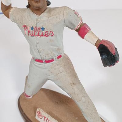 LOT 75B: Set of (4) McFarlane Toys Phillies Figurines w/ BD&A Jimmy Rollins Collectible Figurine