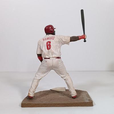 LOT 75B: Set of (4) McFarlane Toys Phillies Figurines w/ BD&A Jimmy Rollins Collectible Figurine