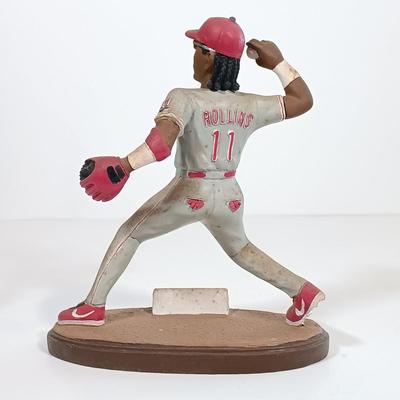 LOT 75B: Set of (4) McFarlane Toys Phillies Figurines w/ BD&A Jimmy Rollins Collectible Figurine