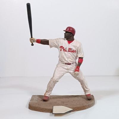 LOT 75B: Set of (4) McFarlane Toys Phillies Figurines w/ BD&A Jimmy Rollins Collectible Figurine