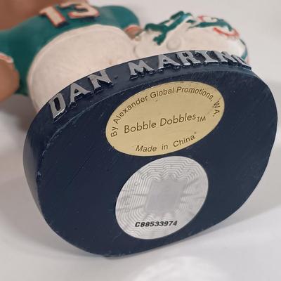 LOT 76B: HOF Sports Joe Kapp Signed Photo, Dan Marino Bobble Head, McFarlane Donovan McNabb Figurine & More