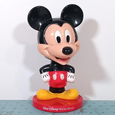 LOT 80B: Disney Mickey Mouse 70 Happy Years Ornaments, Mickey and Minnie Mouse Wood Wall Art & More