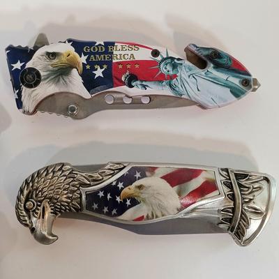 LOT 124B: Set of (5) Americana Folding Knives