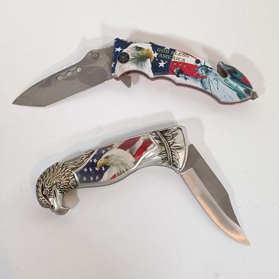 LOT 124B: Set of (5) Americana Folding Knives