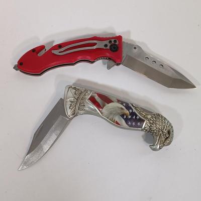 LOT 124B: Set of (5) Americana Folding Knives