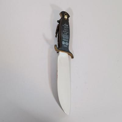 LOT 132B: Set of (3) Collectible Knives w/ John Wayne Knife Wall Art