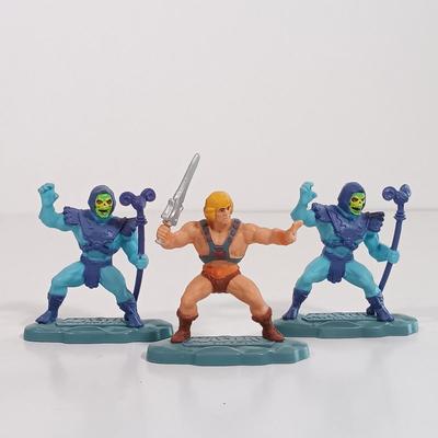 LOT 133B: Marvel Earth's Mightiest Edition 12" Captain America Figurine, Mattel DC Mini Figurines, Wonder Woman Barbie & More