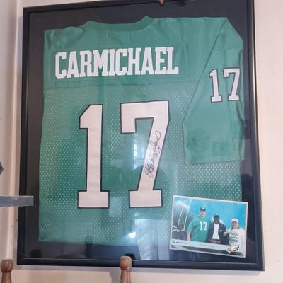 LOT 134B: Autographed Philadelphia Eagles Harold Carmichael Jersey