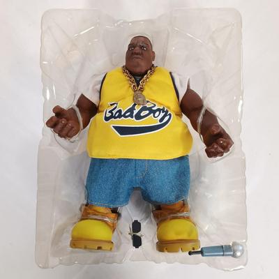 LOT 135B: Mezco 2008 The Notorious B.I.G. Figurine