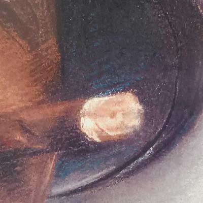 LOT 137B: The Notorious B.I.G. Chalk Art, Bobble Heads, Glasses & Metal Sign