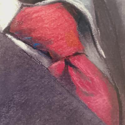 LOT 137B: The Notorious B.I.G. Chalk Art, Bobble Heads, Glasses & Metal Sign