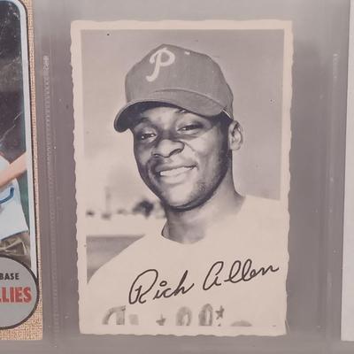 LOT 140B: Set of (9) Autographed Phillies Baseball Cards