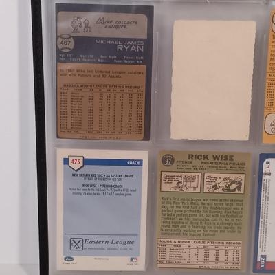 LOT 140B: Set of (9) Autographed Phillies Baseball Cards