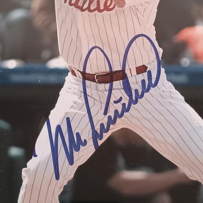 LOT 142B: Autographed Phillies Baseball Photos- John Kruk, Mitch Williams & More