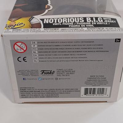 LOT 144B: Funko Pop! Rocks Set of (3) The Notorious B.I.G. Figurines