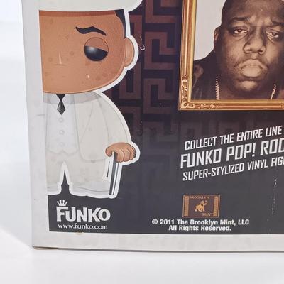 LOT 144B: Funko Pop! Rocks Set of (3) The Notorious B.I.G. Figurines