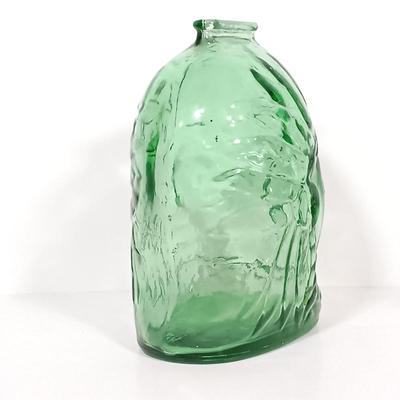 LOT 145B: Collection of Bobble Heads with Green Glass Lenape State Bank