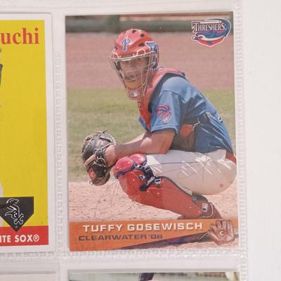 LOT 147B: Set of (19) Autographed Baseball Cards with Autographed Baseball