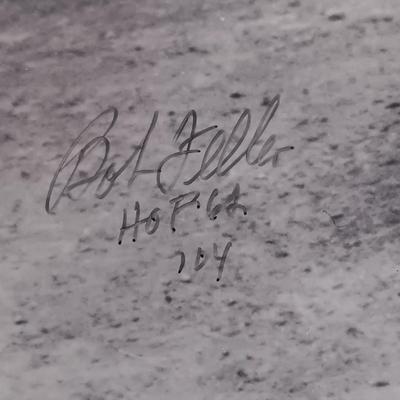 LOT 149B: Autographed Sports Memorabilia- Firebirds Bay Schultz Photo, NHL Tony Esposito, MLB Bob Feller & More