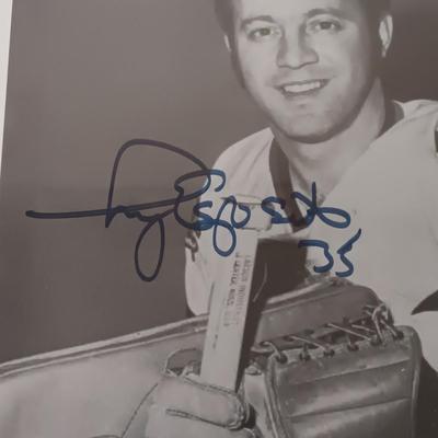 LOT 149B: Autographed Sports Memorabilia- Firebirds Bay Schultz Photo, NHL Tony Esposito, MLB Bob Feller & More