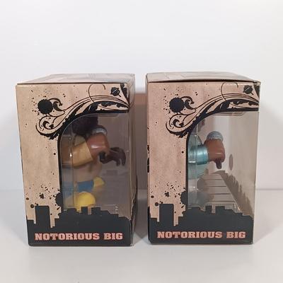 LOT 150B: Funko Urban Vinyl Set of (2) Notorious B.I.G. Figurines