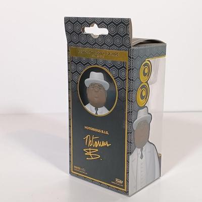 LOT 151B: Funko Gold 12" and 5" Notorious B.I.G. Figurines