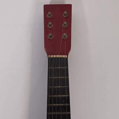 LOT 156B: Autographed Kid Rock Ukulele with COA, Autographed Four Aces Postacard & Kid Rock Novelty License Plate