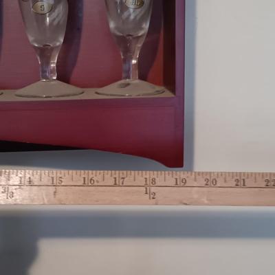 LOT 157B: Bradford Exchange Limited Edition Philadelphia Eagles Pilsner Glasses