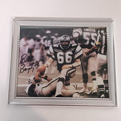 LOT 159B: Autographed Philadelphia Eagles Memorabilia- Chuck Bednarik, Bill Bergey, Ron Jaworski & More
