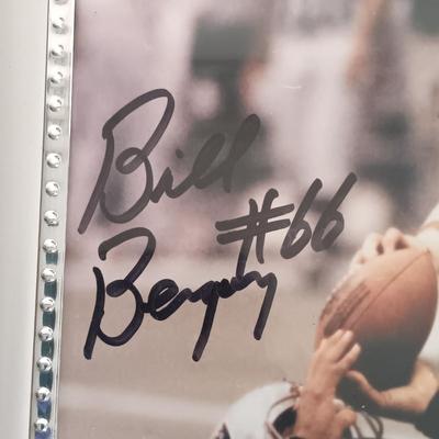 LOT 159B: Autographed Philadelphia Eagles Memorabilia- Chuck Bednarik, Bill Bergey, Ron Jaworski & More