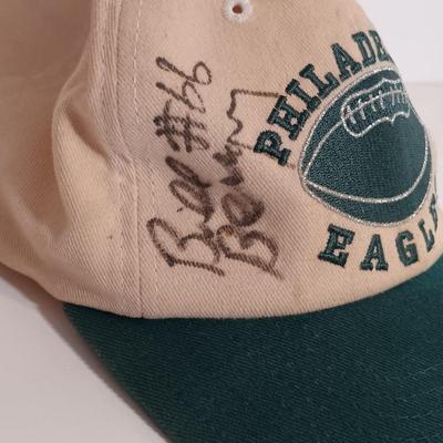 LOT 159B: Autographed Philadelphia Eagles Memorabilia- Chuck Bednarik, Bill Bergey, Ron Jaworski & More