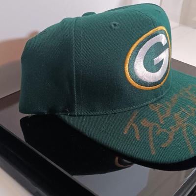 LOT 160B: Autographed Green Bay Packers Bart Starr Hat
