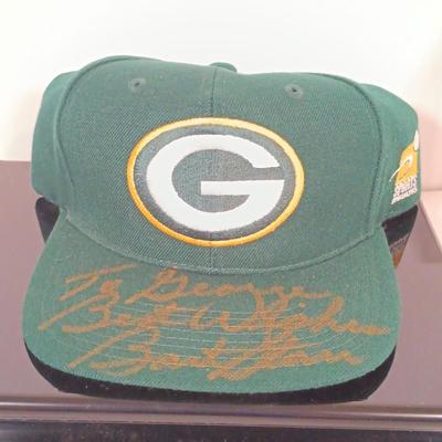 LOT 160B: Autographed Green Bay Packers Bart Starr Hat
