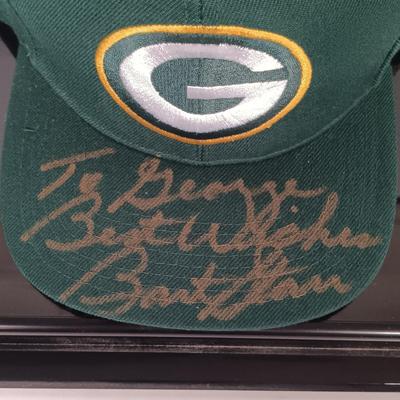 LOT 160B: Autographed Green Bay Packers Bart Starr Hat