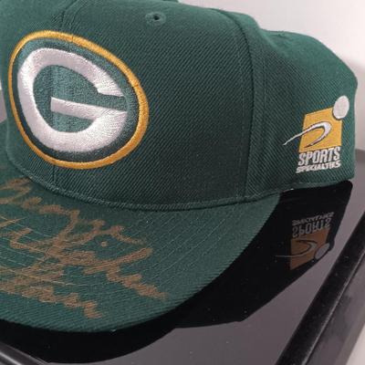 LOT 160B: Autographed Green Bay Packers Bart Starr Hat