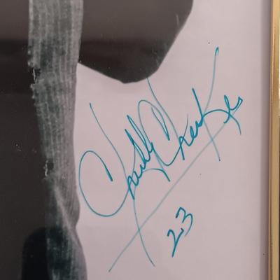 LOT 170B: Autographed Chubby Checker Photo, Autographed Foghat Photo, Queen Commemorative Stamps & More