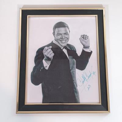 LOT 170B: Autographed Chubby Checker Photo, Autographed Foghat Photo, Queen Commemorative Stamps & More