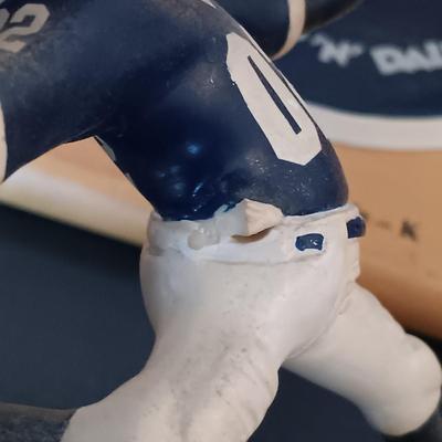 LOT 173B: The Danbury Mint Disney Penn State 9 Figurines with Display Shelf