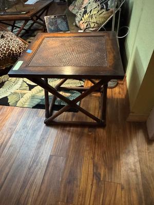 Bamboo end tables
