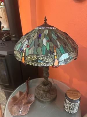 Tiffany style lamp