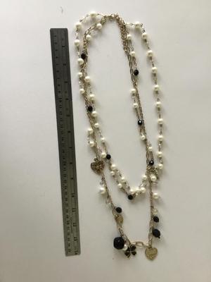 Beautiful three layer fashion statement necklace