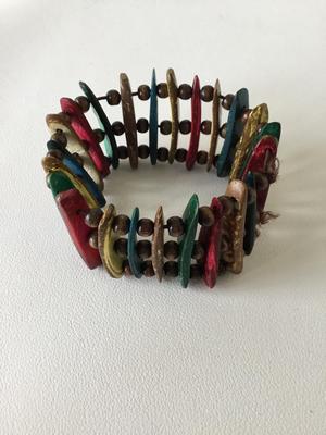Colorful stretchy fashion bracelet