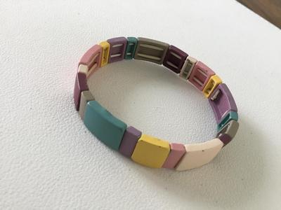 Colorful stretchy bracelet