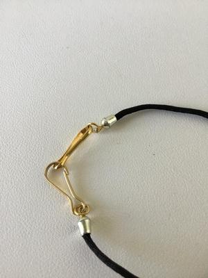 Black vintage fashion necklace